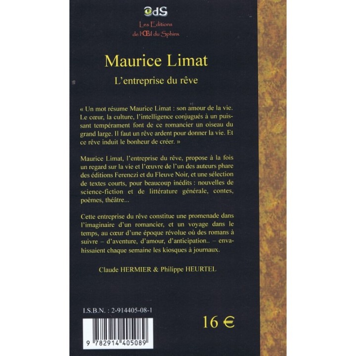 Maurice Limat : L'Entreprise du Rêve