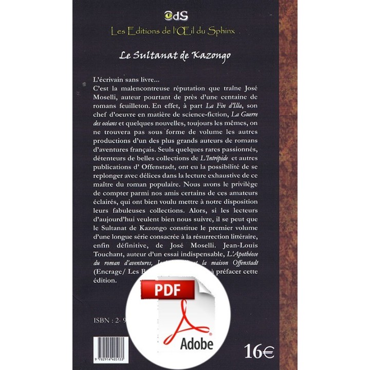 Ebook - Le Sultanat de Kazongo