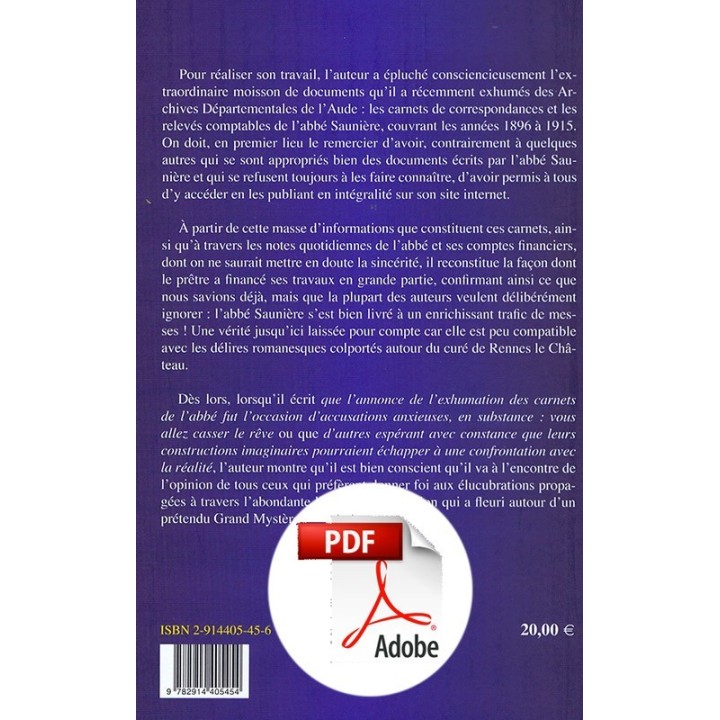 Ebook - Rennes-le-Château - Une Affaire Paradoxale