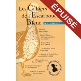 Les Cahiers de l'Escarboucle Bleue - Numéro 1