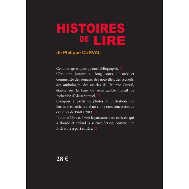 Histoires de Lire : Bibliographie illustrée et commentée