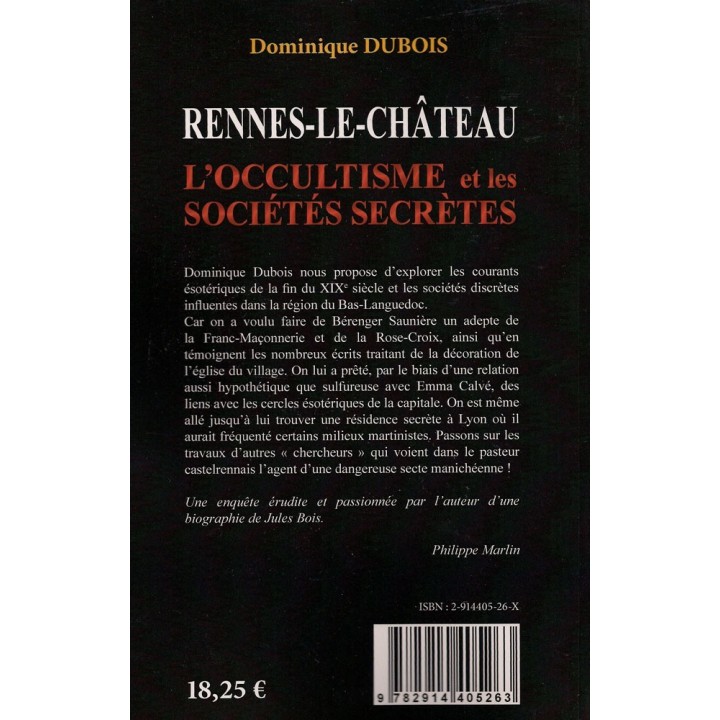 Rennes-le-Château - l'Occultisme et les Sociétés Secrètes