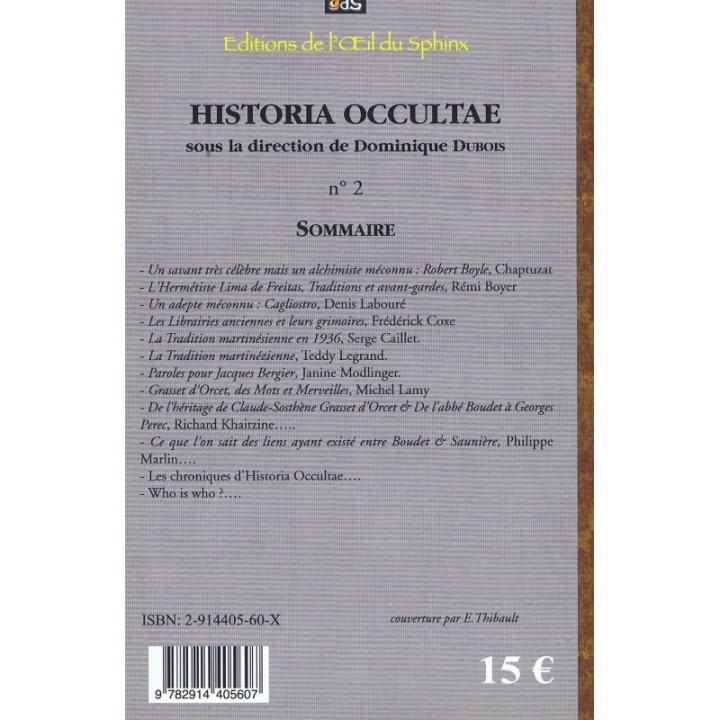 Historia Occultae N°02