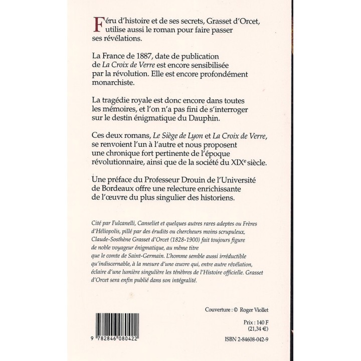 La Croix de Verre, précédé : Du siège de Lyon