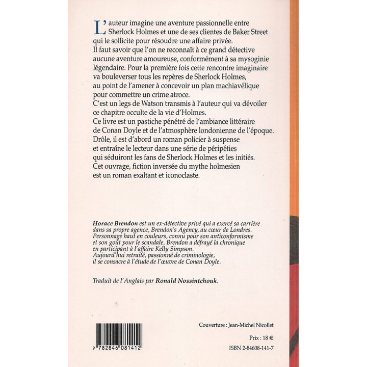 Le Crime parfait de Sherlock Holmes