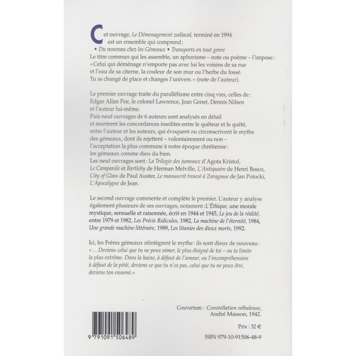 Le Déménagement Zodiacal