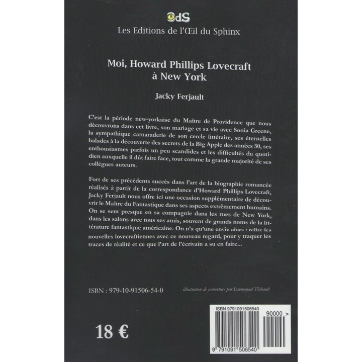 Moi Howard Phillips Lovecraft A New York