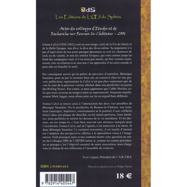 Actes du Colloque d'Études & de Recherches sur Rennes-le-Château 2006