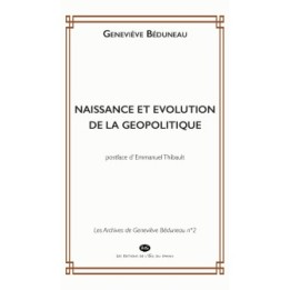 Naissance et évolution de la géopolitique