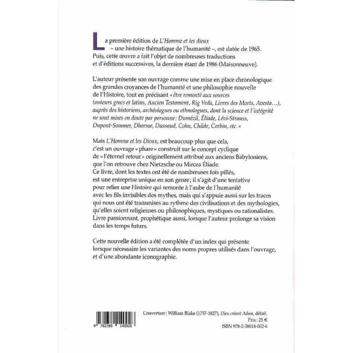 L'HOMME ET LES DIEUX