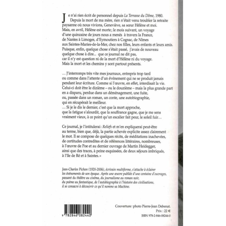 Reliefs - Le Dernier Journal