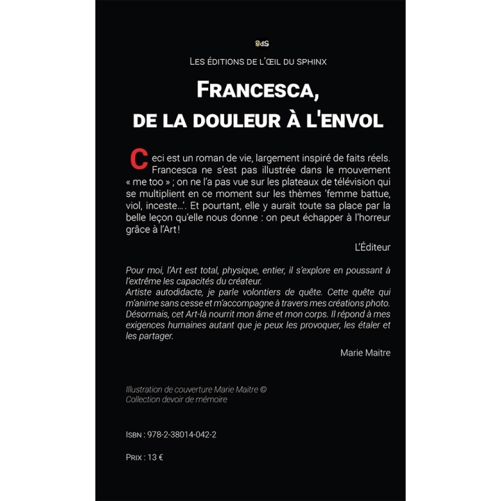 Francesca, de la Douleur à l’Envol