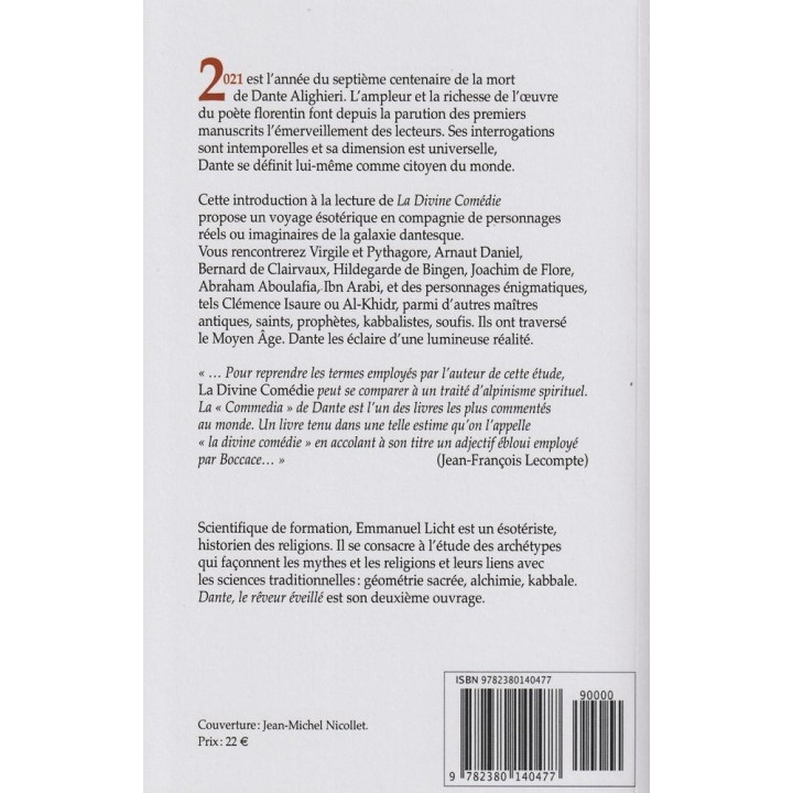 Dante, le rêveur éveillé: Introduction à La Divine Comédie