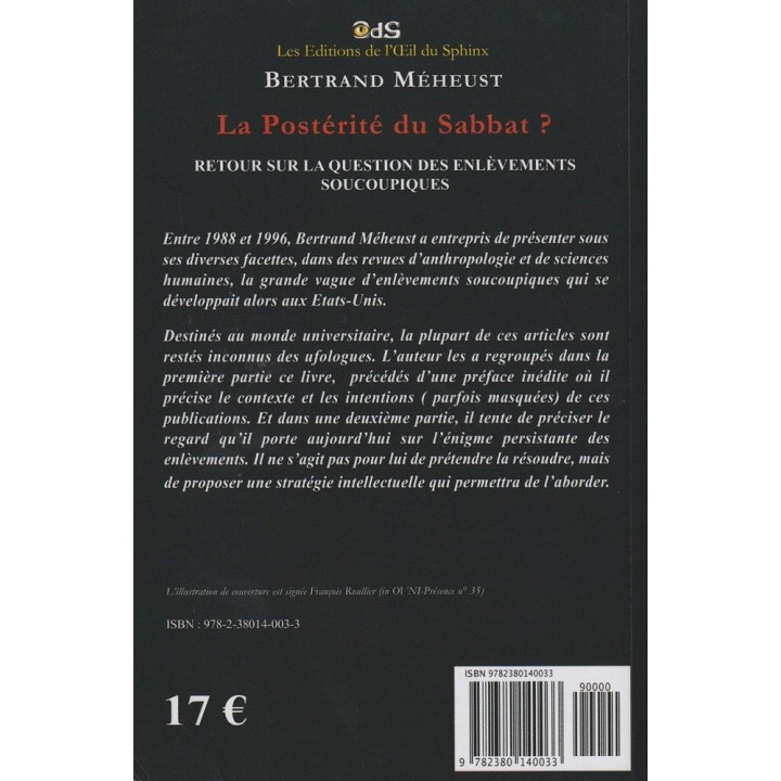 La Postérité du Sabbat ? RETOUR SUR LA QUESTION DES ENLÈVEMENTS SOUCOUPIQUES