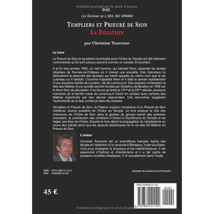 Templiers et Prieuré de Sion : La Filiation