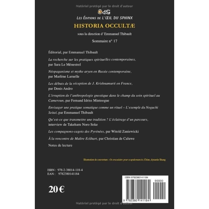 Historia Occultae N°17